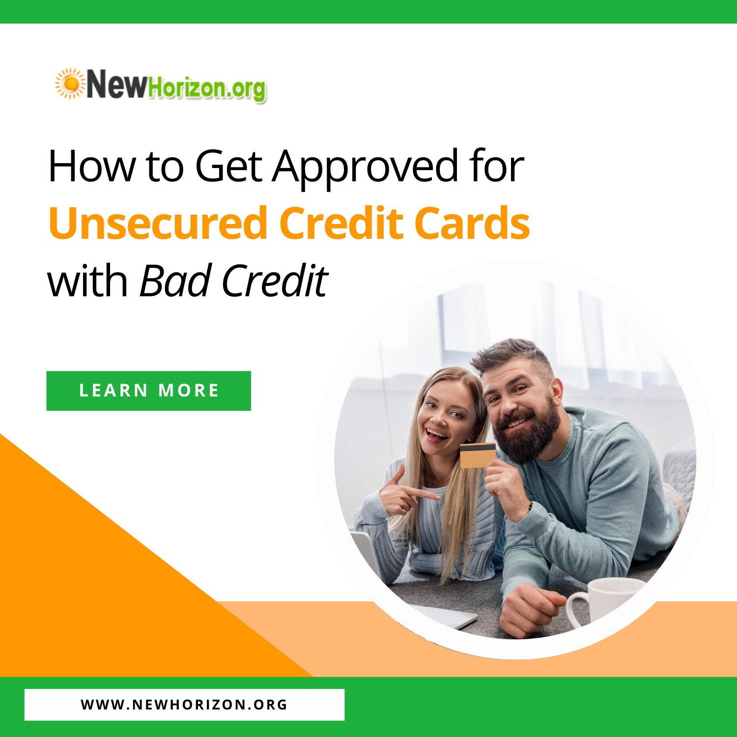 How To Get Approved for Unsecured Credit Cards with Bad Credit