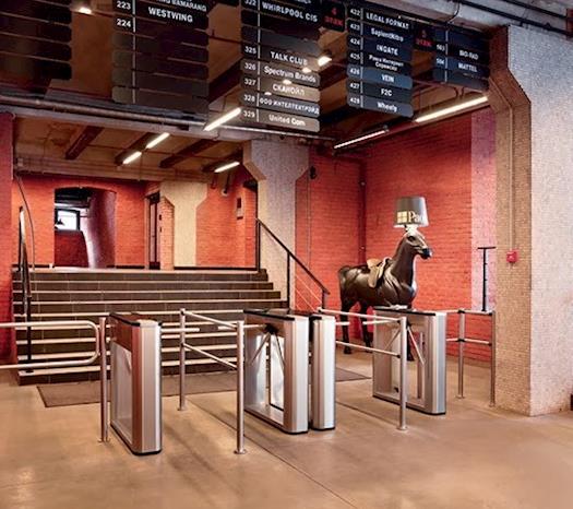 Beautiful Hi-Tech. PERCo Turnstiles at Danilovskaya Manufactura