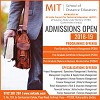 Enroll your Seats Today!! Admissions Open(2018-19) | MIT School of Distance Education