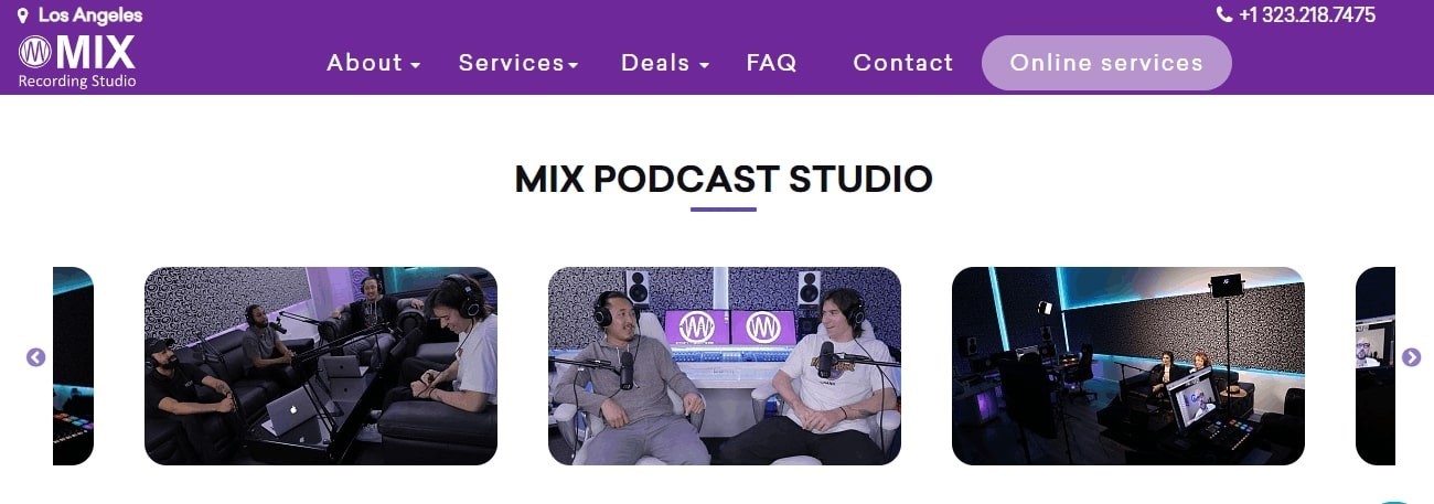 Podcast Studio in Los Angeles: Book Your Session with Mix Recording Studio Today!