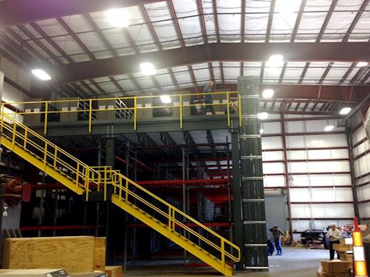 Process of a Mezzanine Lift (From factory to customer)