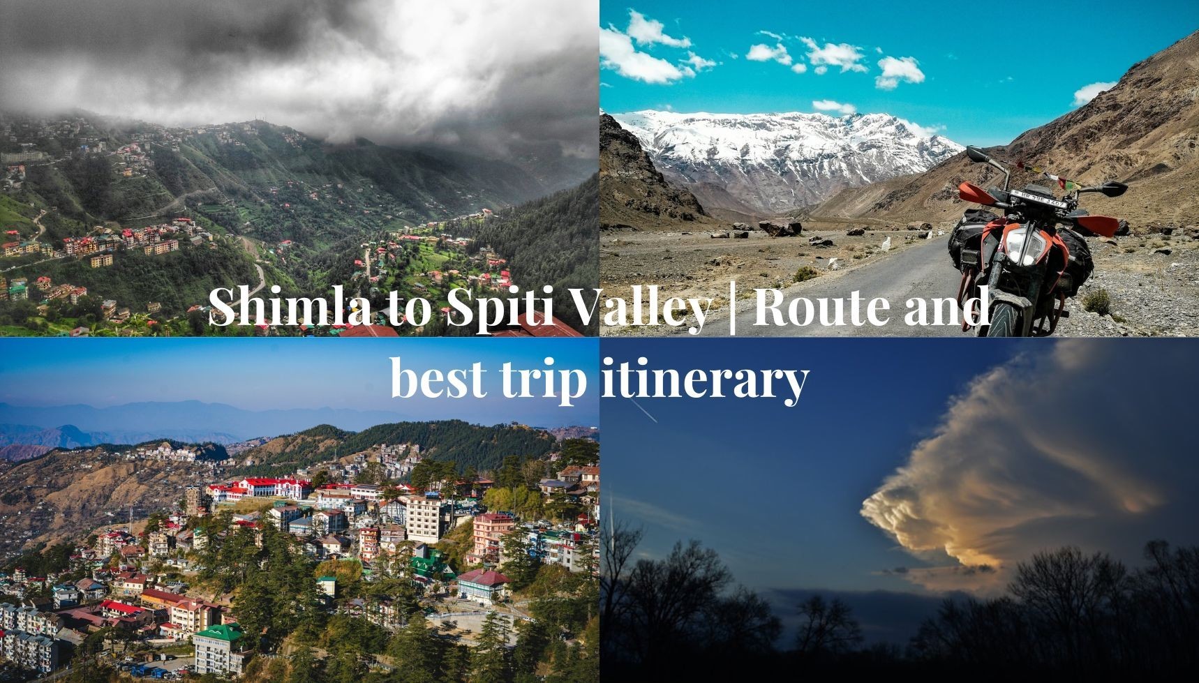 Embark on an Epic Journey: Shimla to Spiti Valley Road Trip