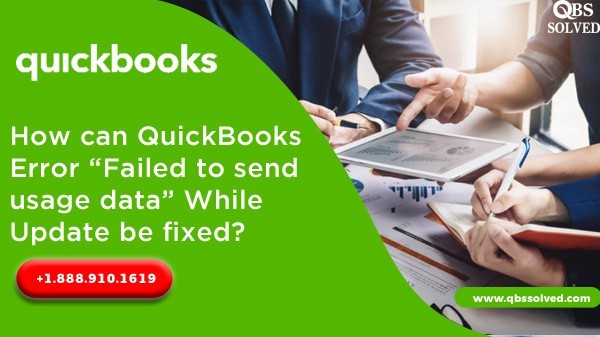 Quickbooks failed to send usage data