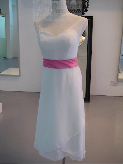 White Beautiful Rom Dresses In Singapore