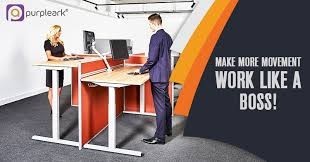 Standing work desk