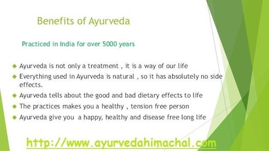 Benefits Of Ayurveda
