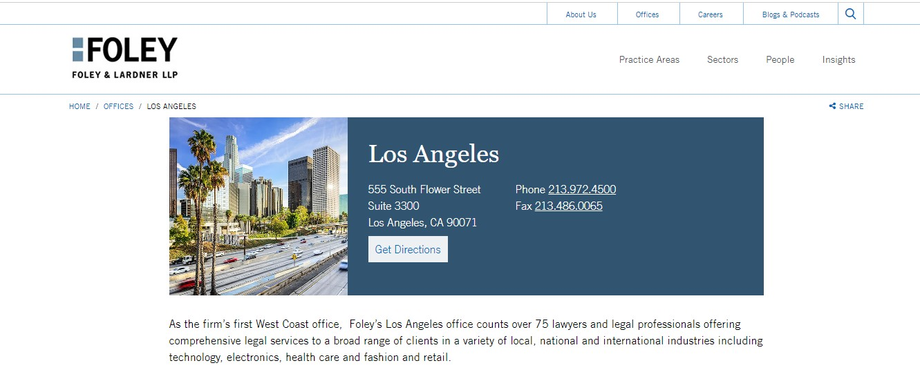 Foley & Lardner LLP