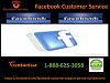 Avail hassle free 1-888-625-3058 Facebook Customer Service from us