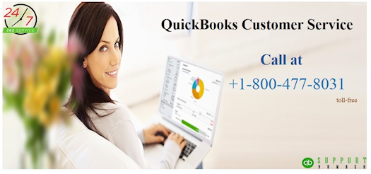 QuickBooks Customer Service Number at 1800-477-8031 available 24*7