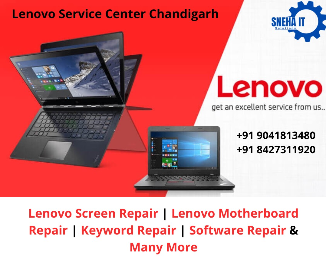 Authentic Lenovo service center with genuine parts