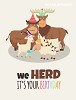 herd its your birthday