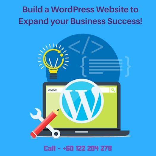 Build a WordPress Website to Expand your Business Success!