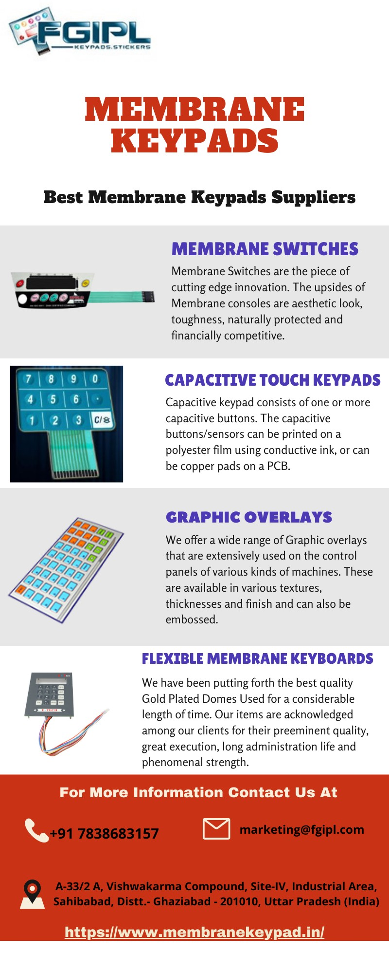 Best Membrane Keypads Suppliers