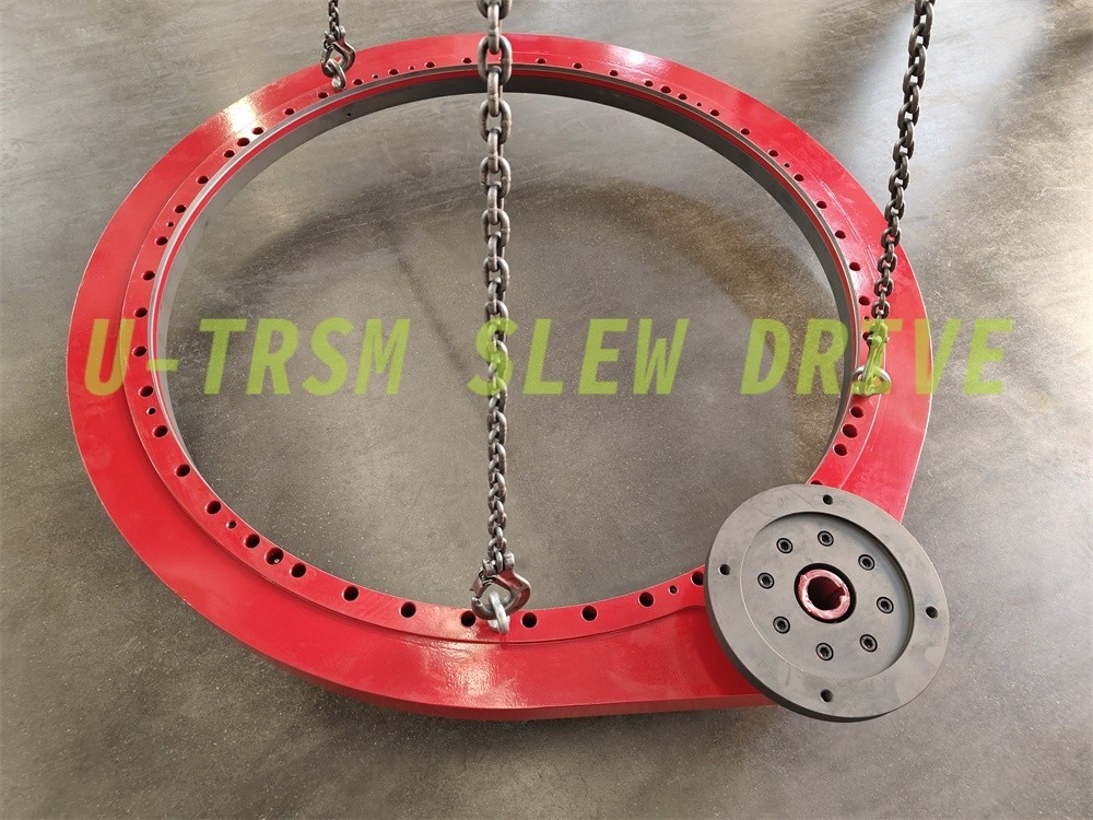 outer gear slewing drive