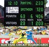 Cricket Score Boards by Blue Vane