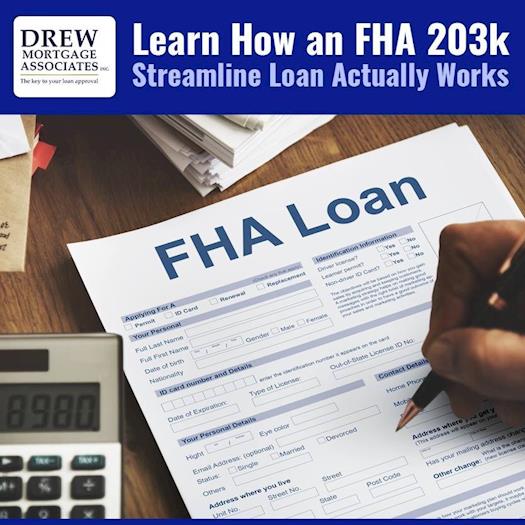 FHA 203k Streamline Loan