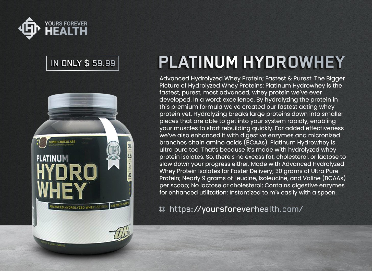 Platinum HydroWhey- Advance hydrowhey Protein 