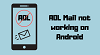 AOL mail not working on Android
