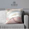 Soft throw pillow cover