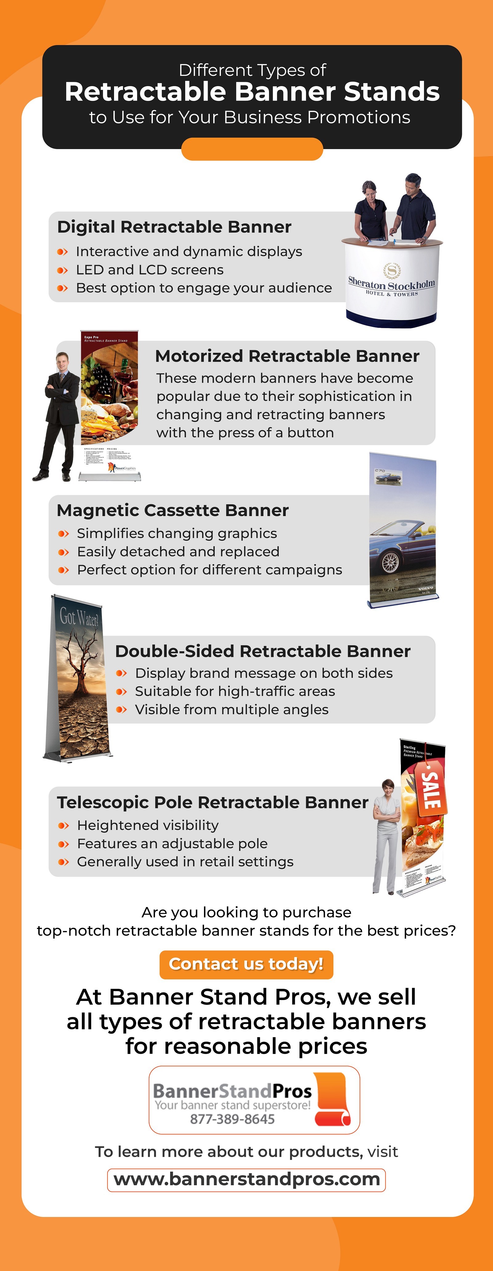 Best Retractable Banner Stands For Business Promotions