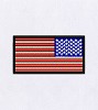 STAR STUDDED USA FLAG EMBROIDERY DESIGN