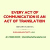 Act of translation