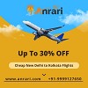 . Book New Delhi to Kolkata flight ticket and get upto 30% Off