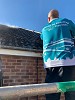 Alfresco Exterior Cleaning in Action - Roof Cleaning a Home in Oxford
