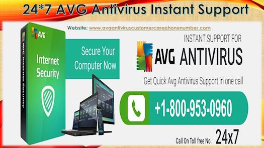 24*7 Instant AVG Antivirus Support USA