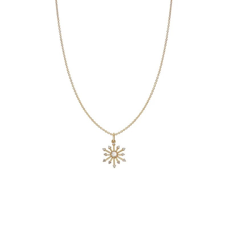 Discover the timeless elegance of our rose gold diamond necklace. Perfect for any occasion, this stu