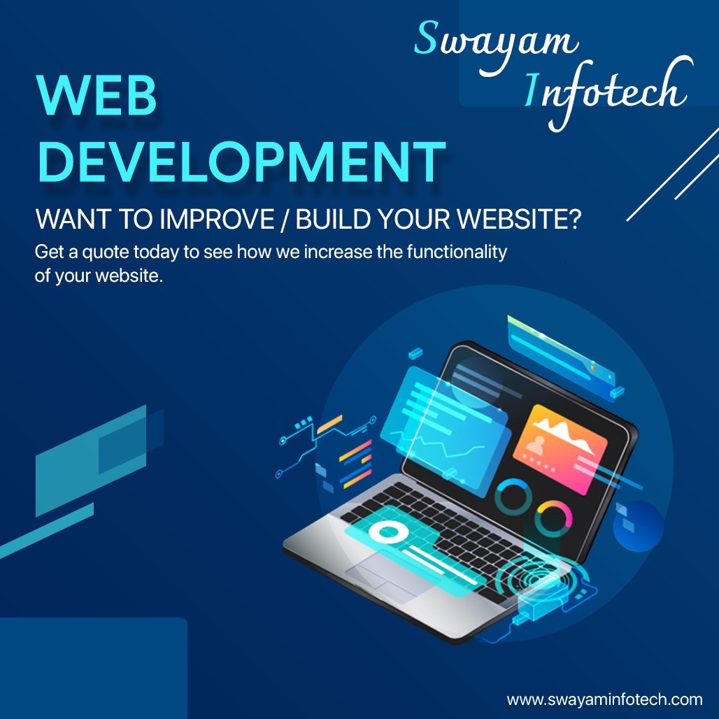 Web and App Development Company | App design and development Rajkot - Swayam Infotech