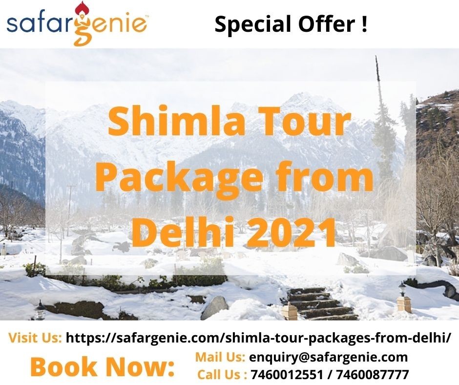 Shimla Tour Packages from Delhi 2021