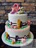 2nd Birthday Farm Animal Themed Cake