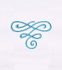 CREATIVELY INTERWEAVING LINE QUILTING EMBROIDERY DESIGN