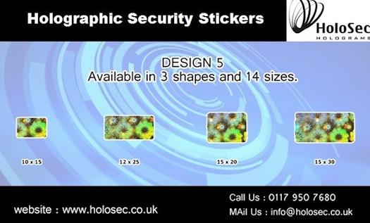 Hologram Security Stickers | Holosec.co.uk