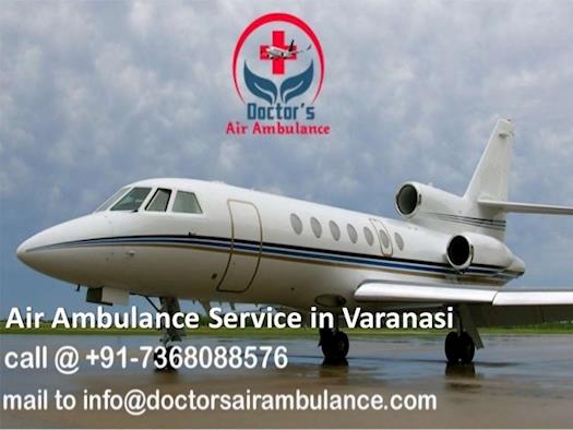 Get Best Air Ambulance Service in Varanasi at Best Price