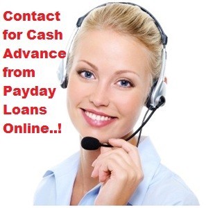 Contact for Payday Advance