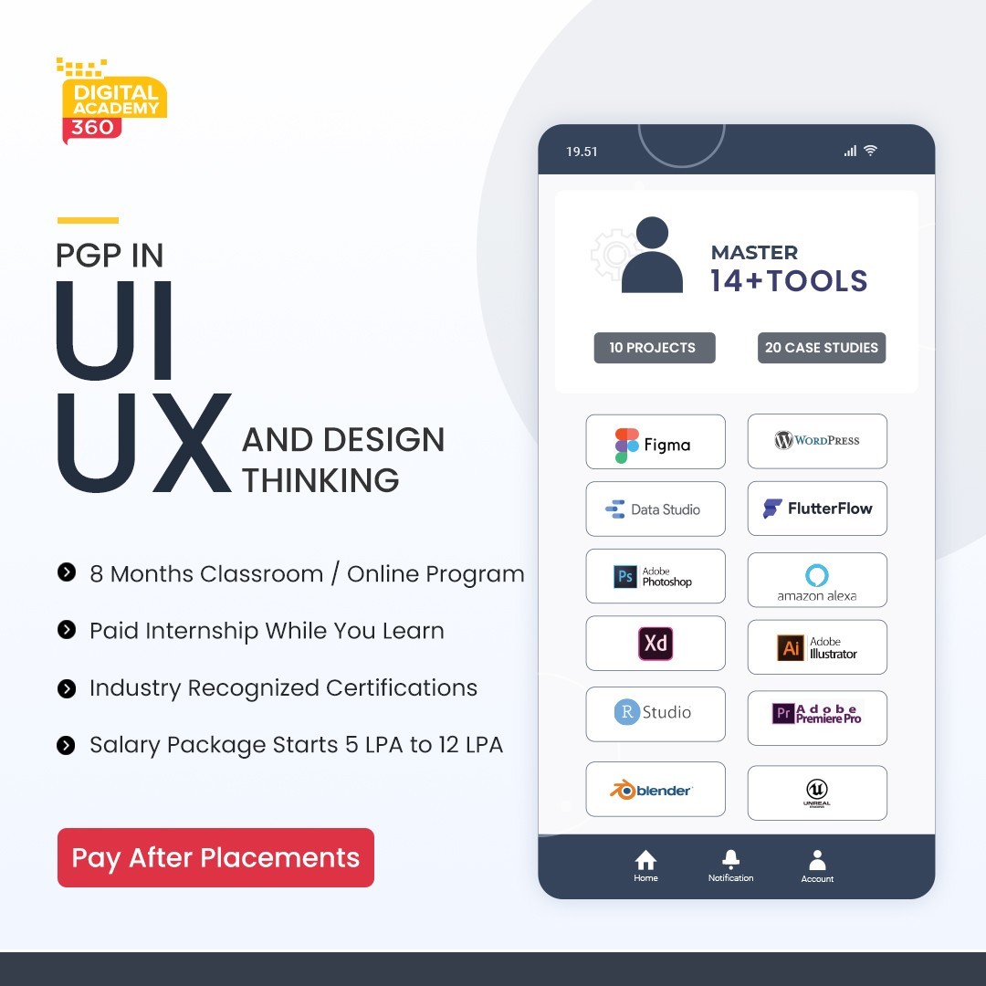 Institute for UI & UX Designing Course with Graphic Design