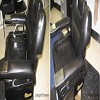 damaged barber chair before and after