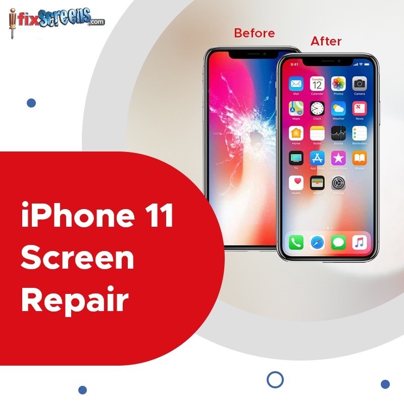 iPhone screen repair near me - iFixScreens