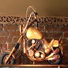 Cool Motorcycle Made of Wood