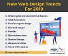 An Infographic Defining The Website Design Trends of 2019