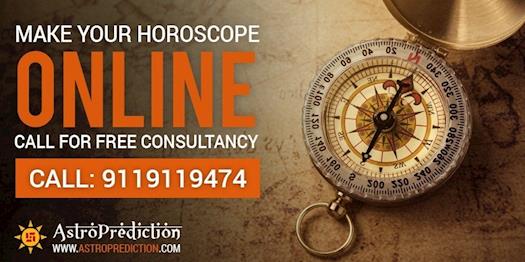 Make your Horoscope Online with Astroprediction