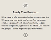 Family Tree Research 