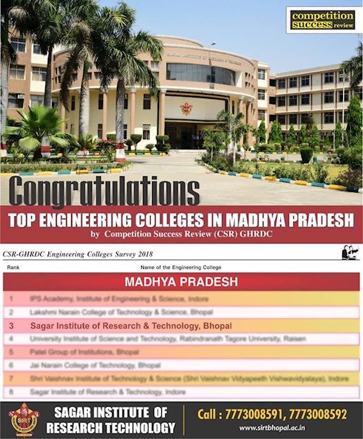 Top Engg Colleges in Bhopal