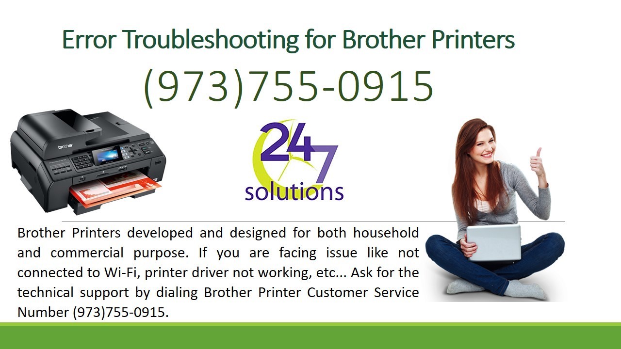Brother Printer Support Number(973)755-0915