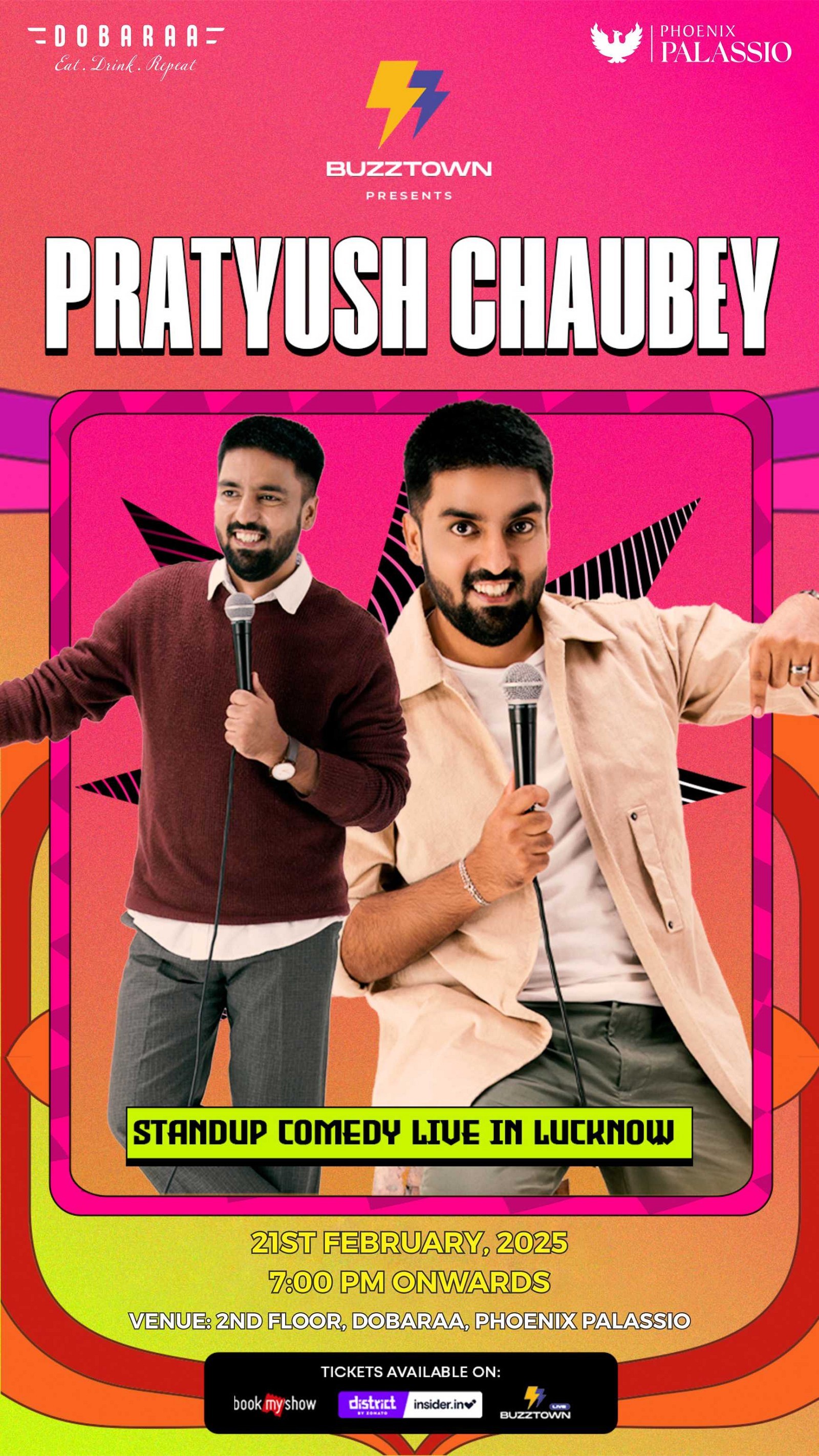 Pratyush Chaubey Live: Stand-Up Comedy Night in Lucknow