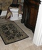 Tiled powder Room Floor