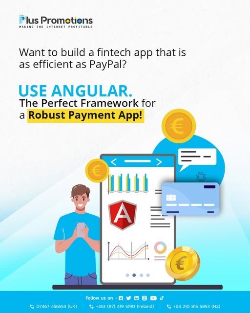 Use Angular Perfect Framework | Payment App | Plus Promotions UK Limited