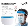 Face Shield With Elastic Band | Heavy Duty 450 Micron Sheet From Offiworld